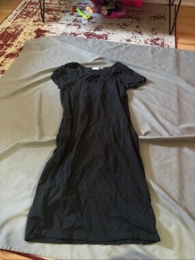 Mama Licious Black Mini Dress